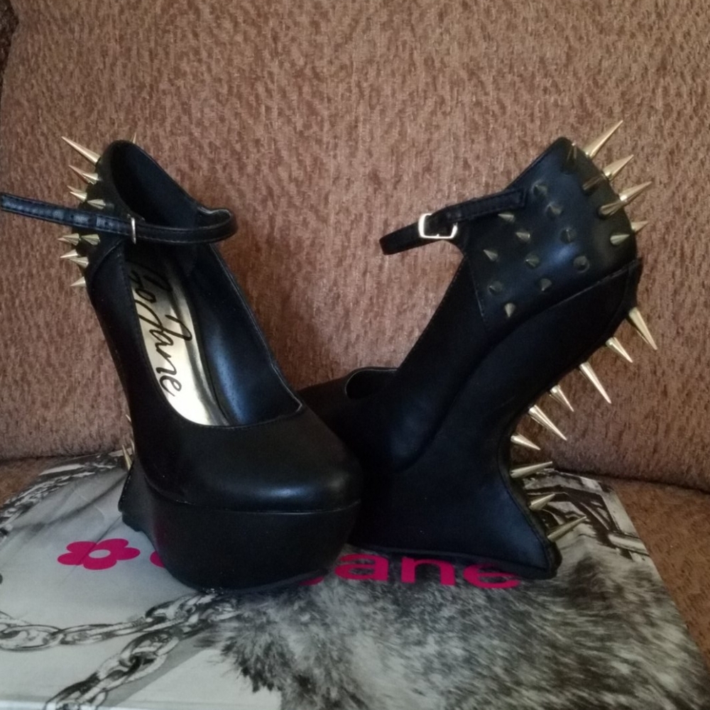 Go Jane Spike Wedge Heels